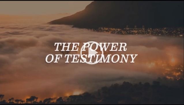 The power of testimony.